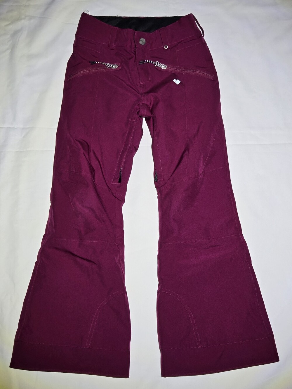 Obermeyer Magenta Girls Ski Pants - Size Teen XS (6-7)